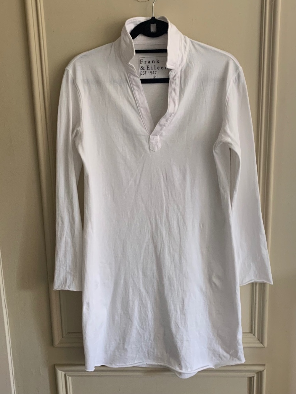 Very cute Frank & Eileen Cotton Popover Henley Nicole Dress (Small)
